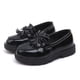thumbnail image 4 of Zapatos de actuación de princesa para niña, estilo academia, baile, día de los niños, zapatos de cuero para niños, zapatos con borlas, 4 of 6
