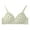 Green, variant on Cotton Bras For Women Wirefree Wireless Comfort No Underwire Non Padded Seamless Bralette Soft Breathable Sleep Multi Color 32-40B/C/D