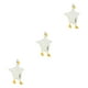thumbnail image 5 of Toalla de mano Advancent Toalla absorbente Baño Cara Colgando Decoración Pañuelo Hogar Niños Pato Blanco CBP194250, 5 of 6