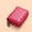 Red, variant on Credit Card Holder RFID Blocking Accordion Wallet with Zipper for Women Men