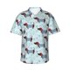 thumbnail image 1 of Balery Dachshund Dog Puppy Camisas hawaianas de manga corta para hombre, camisas playeras de corte holgado, camisas de vacaciones con botones,Large, 1 of 7