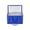 Blue, variant on Thermal Insulated Delivery Bag Large Capacity, Non-Woven Foil Cooler Tote for Hot & Cold Food, Foldable Reusable Pizza Warming Bag for Delivery, Travel, Camping & Lunch