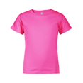 thumbnail image 1 of Delta Apparel 027362033200 Pro Poids Jeune 5.2 oz Regular Fit T-Shirt&44; Sécurité Rose - Extra Small, 1 of 1