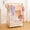 Natural, variant on Enogets Kids Clothing Rack with Storage Box, Dress up Holder, Child Garment Stand with Hanging Rods, Small and Foldable, Bamboo (Natural)