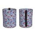 thumbnail image 2 of Easygdp winter Dachshund Car Trash Can Garbage Car Accessories Trash Can Car Waste Bin for for Driver and Passenger Any Vehicle, 2 of 7