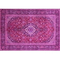 thumbnail image 1 of Ahgly Company Indoor Rectangle Persian Pink Traditional Area Rugs, 7' x 9', 1 of 4