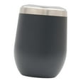 thumbnail image 2 of Vaso de 12 , vaso material acero inoxidable con tapa, matraz de doble pared aislado al vacío para , oficina, vino, , bebidas Negro DYNWAVEMX Vaso térmico inoxidable, 2 of 5