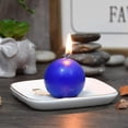 thumbnail image 4 of Zest Candle 12-Piece Ball Candles, 2-Inch, Blue, 4 of 6