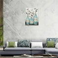 thumbnail image 6 of Farmhouse Bathroom Decor Wall Art Rustic Cotton Blue Jar Bathroom Pictures for Wall Country Bathroom Canvas Prints Relax Soak Unwind Signs Painting Modern Artwork Home Decor for Bathroom12"x16", 6 of 6