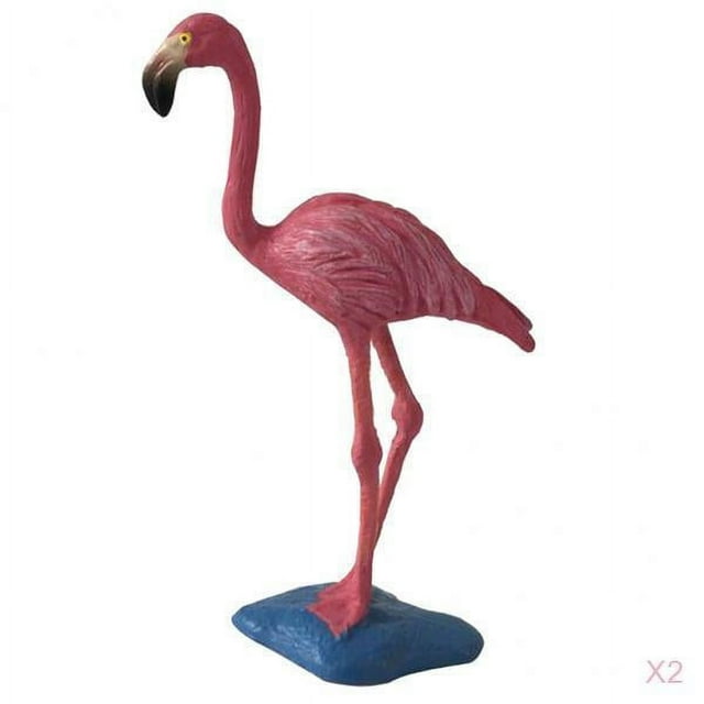 2pcs Flamingo Yard Ornament, Flamingo Lawn Adornos, Flamingo Garden Yard Decoration