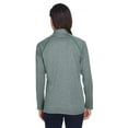 thumbnail image 3 of Stretch Women's Full-zip Forest Heather Tech-shell Compass, 3 of 3