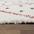 thumbnail image 5 of Balta Taylor Trellis Shag Area Rug Burnt Orange 7'10" x 10' 8' x 10' White, Ivory, Grey, 5 of 5