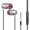 Silver, variant on Wired Earbuds Lightweight with Fingerprint Sensor with Bubble-Free Install Built-in HD Microphone Compact Powerhouse Red Advanced Stealth Series Compact Power Pro Red
