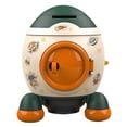 thumbnail image 1 of Piggy Bank, Cartoon Rocket Shape Storage Container Multifunction Money Box Large Space Modern Decorative Jar for Boys Girls Encourage Saving Habits with Stylish, 1 of 8