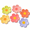36, variant on 72 Count Flower Shaped Disposable Paper Plates, 8 Inch Diameter