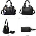 thumbnail image 5 of Bolso de mano para mujer, pequeño bolso de hombro con múltiples bolsillos, bolso cruzado de piel sintética, bolsos de mano para mujer, bolso de mano, bandolera con colgante elegante verde ACTIVE  Biensenido a ACTIVE, 5 of 5