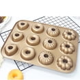 thumbnail image 4 of Tuplbcv Cake Pan 12 Flower Doughnutmold Donut Pan Kitchen Bakingmold 12 Flowermold Clearance Sale, 4 of 4