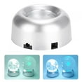 thumbnail image 3 of Portable 7-Color LED Light Stand for Crystal Balls, Artworks & Jewelry - USB/Battery Powered (Batteries Not Included), Compact 2.4x1.2in High-Quality Display Base with 2 Lamp Beads, Ideal for Decor &, 3 of 6