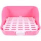 thumbnail image 3 of Bunny Pet Litter Box Rabbit Training Toilet Cage Toilet Tray Small Animals Litter Box, 3 of 4