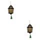 thumbnail image 2 of Toystoory Colgante de Eid-ul-fitr de 2 piezas, decoración de farol de ruptura rápida, regalo creativo, suministros para fiestas con borla JM01344 JM01344 2piezas Toystoory CBP195959, 2 of 6
