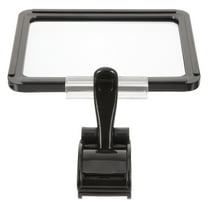 TOYMYTOY Black Clip on Sign Holder for Supermarket Merchandise Sign Display Plastic