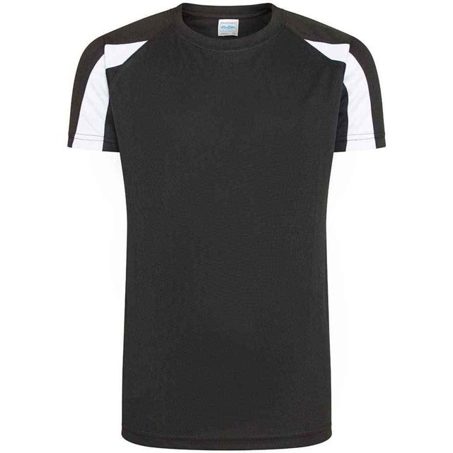 AWDis T-Shirt Cool pour Garçons/filles avec Contraste et Évacuation de l'Humidité