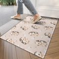 thumbnail image 4 of Cute Hedgehog Pattern with Flowers Door Rugs,Washable Non Slip Door Mats Indoor,Decorative Door Mats,Entry Mat Indoor for Entrance,Bedroom,Kitchen,Bathroom,17"x30", 4 of 6