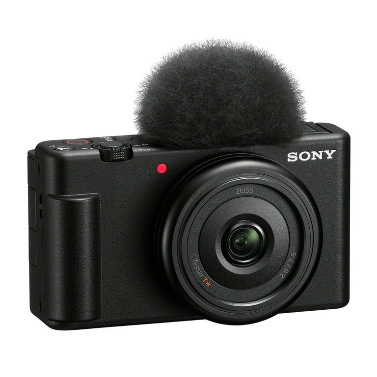 Sony ZV-1F Vlog Camera for Content Creators and Vloggers (Black