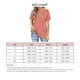 thumbnail image 5 of Blusa de manga corta con cuello redondo, Top de corte informal para mujer, elegante, transpirable, a la moda, para verano, 5 of 6