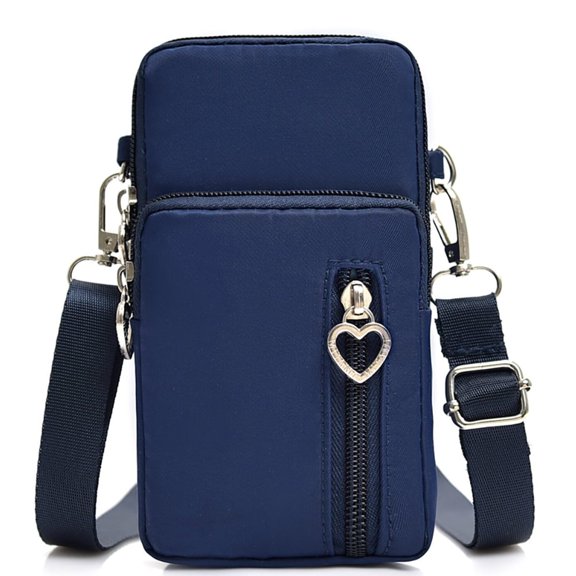 GASTROPOD Women Small Crossbody Bags Nylon over Shoulder Purses Zipper Closure Travel Purse Roomy Design for Phone and Essentials with Adjustable Strap Nylon Crossbody Bags for Women