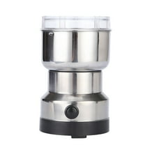Leodye Clearance 100W Electric Coffee Grinder with Removal Coffee Powder Bowl