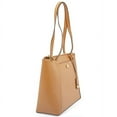 thumbnail image 3 of Michael Kors Maddie Medium Crossgrain Leather Tote - Brown - 30S8GN2T2L-203, 3 of 5