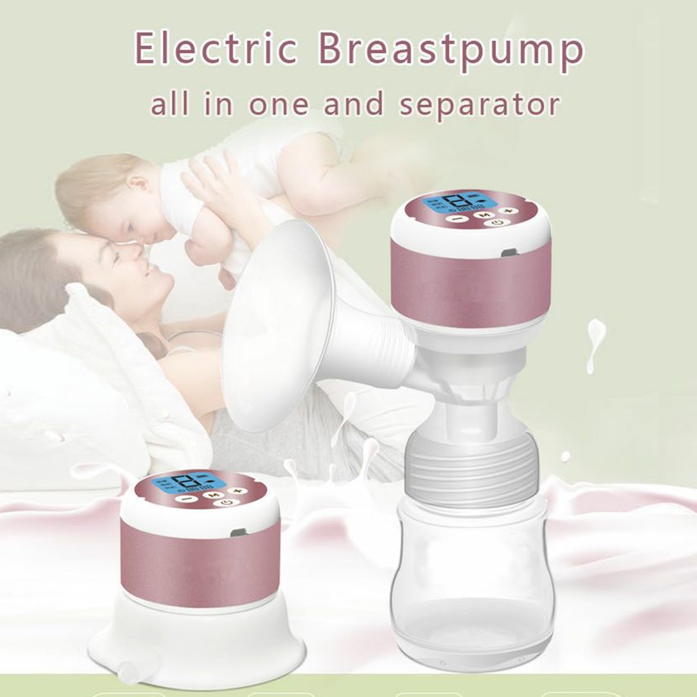 LCD Display Electric Feeding Breast Pumps Large Suction Breast Massage