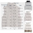 thumbnail image 3 of Jalioing Kids Winter Vest Coat Thick Warm Sleeveless Stand Collar Puffer Vest Solid Color Zipper Up Thermal Outerwear, 3 of 3