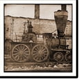 thumbnail image 2 of Historic Framed Print, Richmond Va. Damaged locomotives, 17-7/8" x 21-7/8", 2 of 9