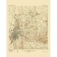 thumbnail image 2 of USGS 15x18 Black Ornate Wood Framed with Double Matting Museum Art Print Titled - Goldfield Special Nevada Quad - USGS 1909, 2 of 4