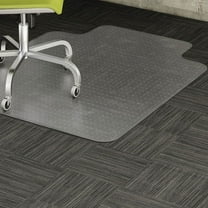 Lorell 36 x 48 Chair Mat for Low Pile Carpet, Rectangular with Lip ...