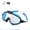 Blue, variant on KANOHENO HD Children's Large Frame Waterproof and Anti-fog Swimming Goggles with Nose Cover for Kids 6-14