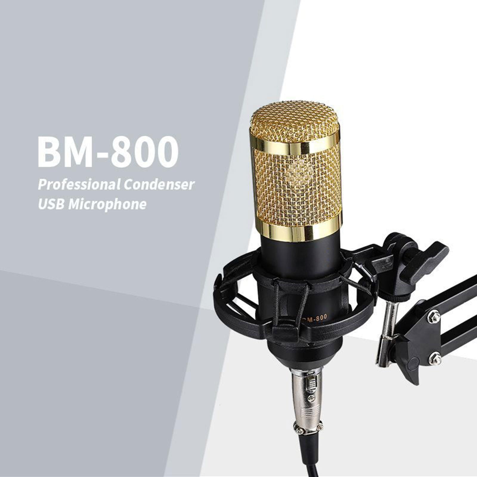 Jesscasday Studio Equipment Condenser Microphone 20Hz-20khz Frequency Response Mic