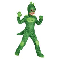 Disguise Boys' PJ Masks Gekko Deluxe Costume - Size 4-6