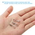 thumbnail image 4 of 28Lbs Fishing Swivels Snaps Stainless Steel Barrel Swivels Ball Bearing 30 Pack, 4 of 6