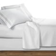 thumbnail image 1 of Clara Clark Ensemble de Draps de Lit 3pc Premier de la Collection 1800, Simple XL / Taille Unique (39 "x80"), Blanc, 1 of 4