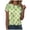 AG, variant on larppty Women's St Patrick's Day T-Shirt Shamrock Clover Irish Tops Casual Short Sleeve Tees Workout Holiday Tunic Tops (Light Green, XXL)