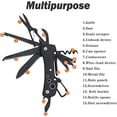 thumbnail image 2 of Swiss Style Multi-Function Pocket Knife - for Everyday Use, Including Outdoor Survival Fishing, 2 of 4