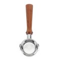 thumbnail image 2 of 58mm Bottomless Coffee Portafilter Single Layer Aluminum Alloy Portafilter Coffee Machine Bottomless Filter For Expobar F Redwood, 2 of 12