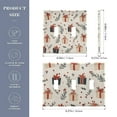 thumbnail image 2 of Yayeee Toggle Light Switch Wall Plate 2-Gang 4.56"x4.48" Decorative Outlet Cover, Christmas Gift Pattern, 2 of 7