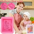 thumbnail image 1 of RKSTN Test Paper Mother's Day Fudge Cake and Child Shape Baking Tool, 1 of 6