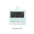 thumbnail image 1 of Temporizador de cocina digital, cuenta atrás, alarma, reloj de sueño (verde) Ehuebsd  Libre de BPA, 1 of 8