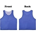 thumbnail image 3 of YOUI-GIFTS 6 PCS Reversible Pinnies Basketball Soccer Training Vest Double Sided Mesh Jerseys for Adult, 3 of 5