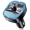 thumbnail image 1 of Transmisor FM Bluetooth RIWUSI Type-C 20W QC 3.0 Adaptador de coche, 1 of 6